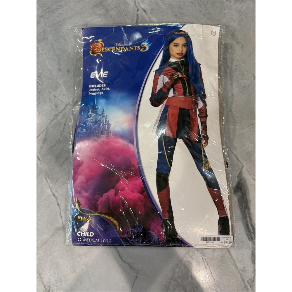 Descendants 3 Evie Child Halloween Dress Up Costume Spirit Brand Medium 10-12